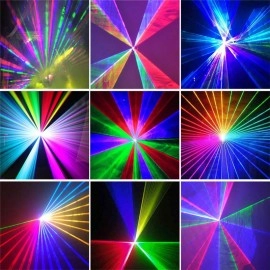 Free Shipping 3500mw Analog RGB for outdoor christmas disco laser