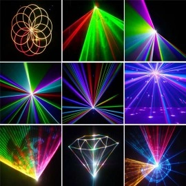 Free Shipping 4W SD Card fireworks laser stage lighting