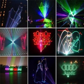 Free Shipping Big Power 30W-50W Full Color ILDA RGB Disco Laser