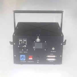 Free Shipping  5-10 Watts DMX512+ILDA SD Card RGB Animation Laser