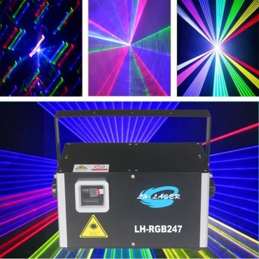 Free Shipping Night club 2.5w rgb animation laser light 