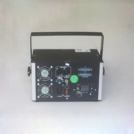 Free Shipping ILDA+DMX512 4000mw RGB animation laser