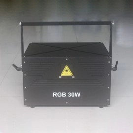 Free Shipping Big Power 30W-50W Full Color ILDA RGB Disco Laser