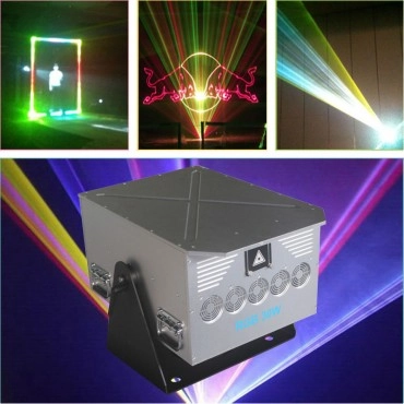 Free Shipping 30W-60W Waterproof  RGB Stage Laser for adverting