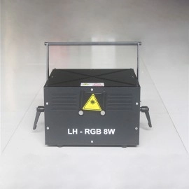 Free Shipping  5-10 Watts DMX512+ILDA SD Card RGB Animation Laser