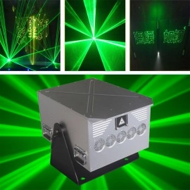 Free Shipping 30W-60W Waterproof Outdoor Green Animation Logo Laser