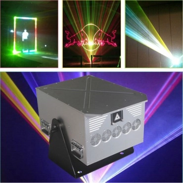 Free Shipping 40W-60W Waterproof  RGB Stage Laser for adverting